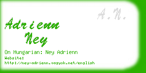 adrienn ney business card